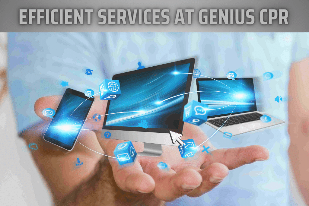 Reduce your tech stress through efficient services at Genius CPR
